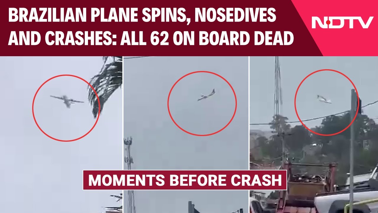 All 62 Passengers Died in Brazil Plane Crash